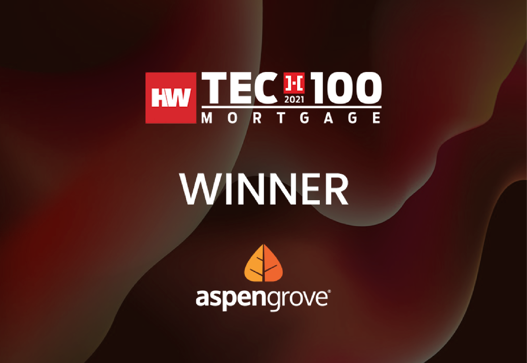 Aspen Grove Solutions a 2021 HW tech100 mortgage winner